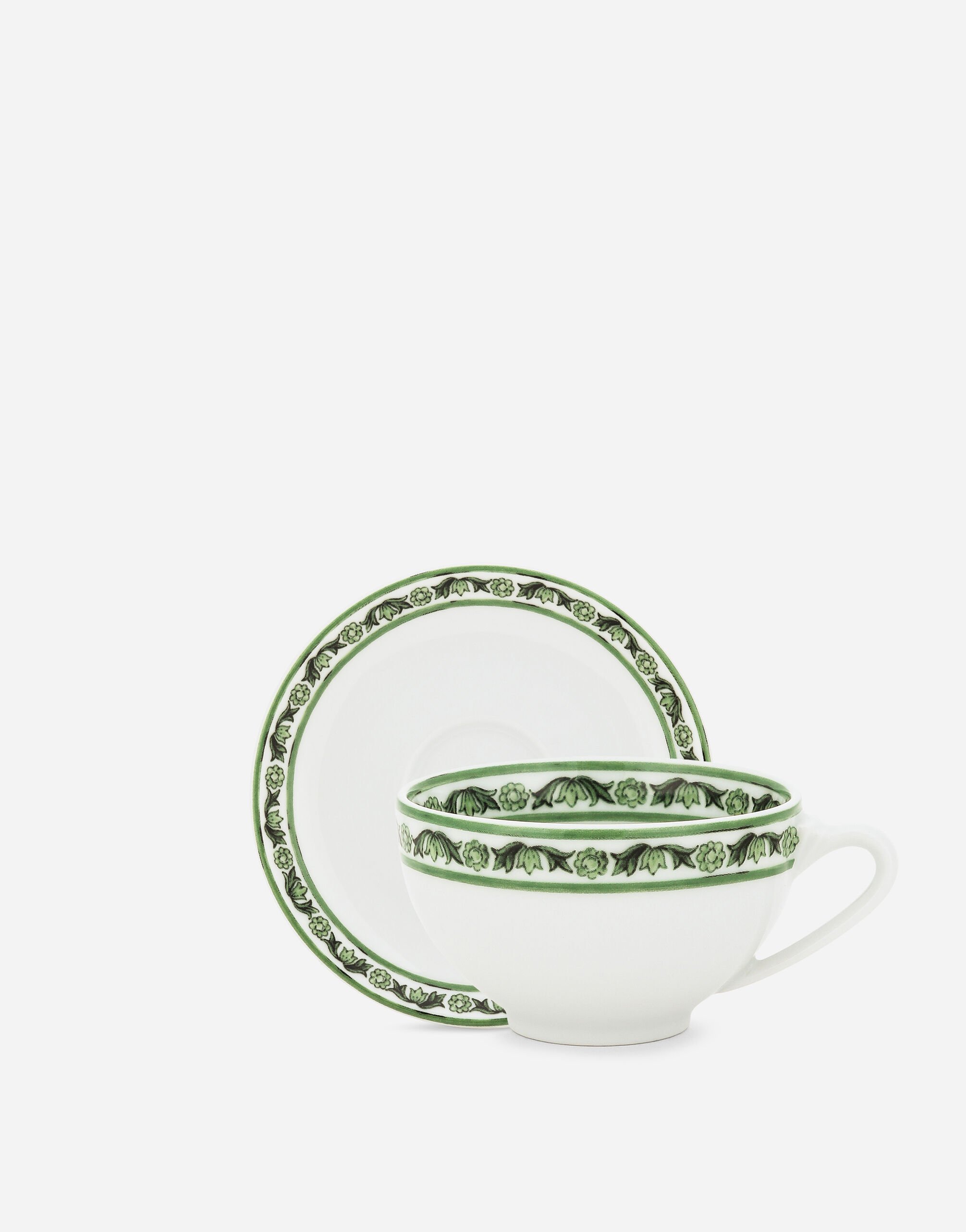 ${brand} Set de 2 Tasses à Café avec Soucoupe en Porcelaine ${colorDescription} ${masterID}