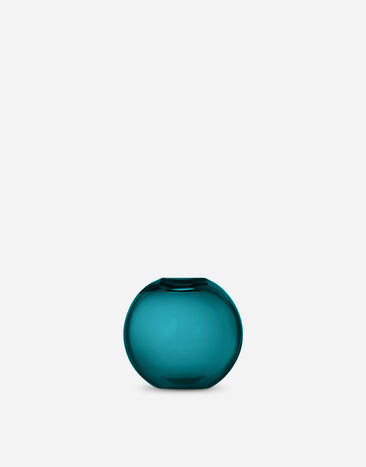 Dolce & Gabbana Small Vase in Transparent Murano Glass Multicolor TCB019TCA73