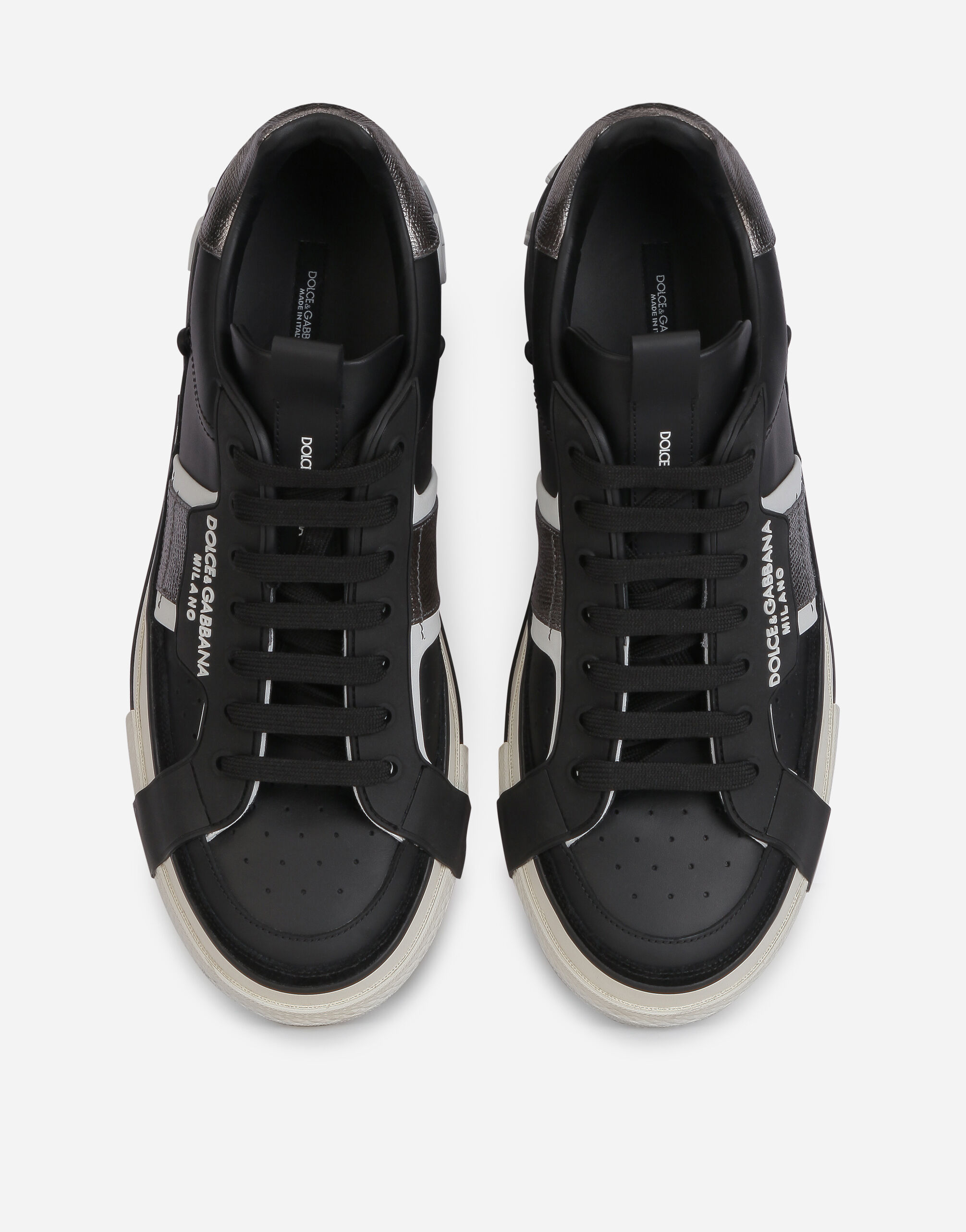 Calfskin 2.Zero Custom sneakers with contrasting details