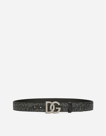 Dolce & Gabbana DG logo belt Silver BC4804AO730