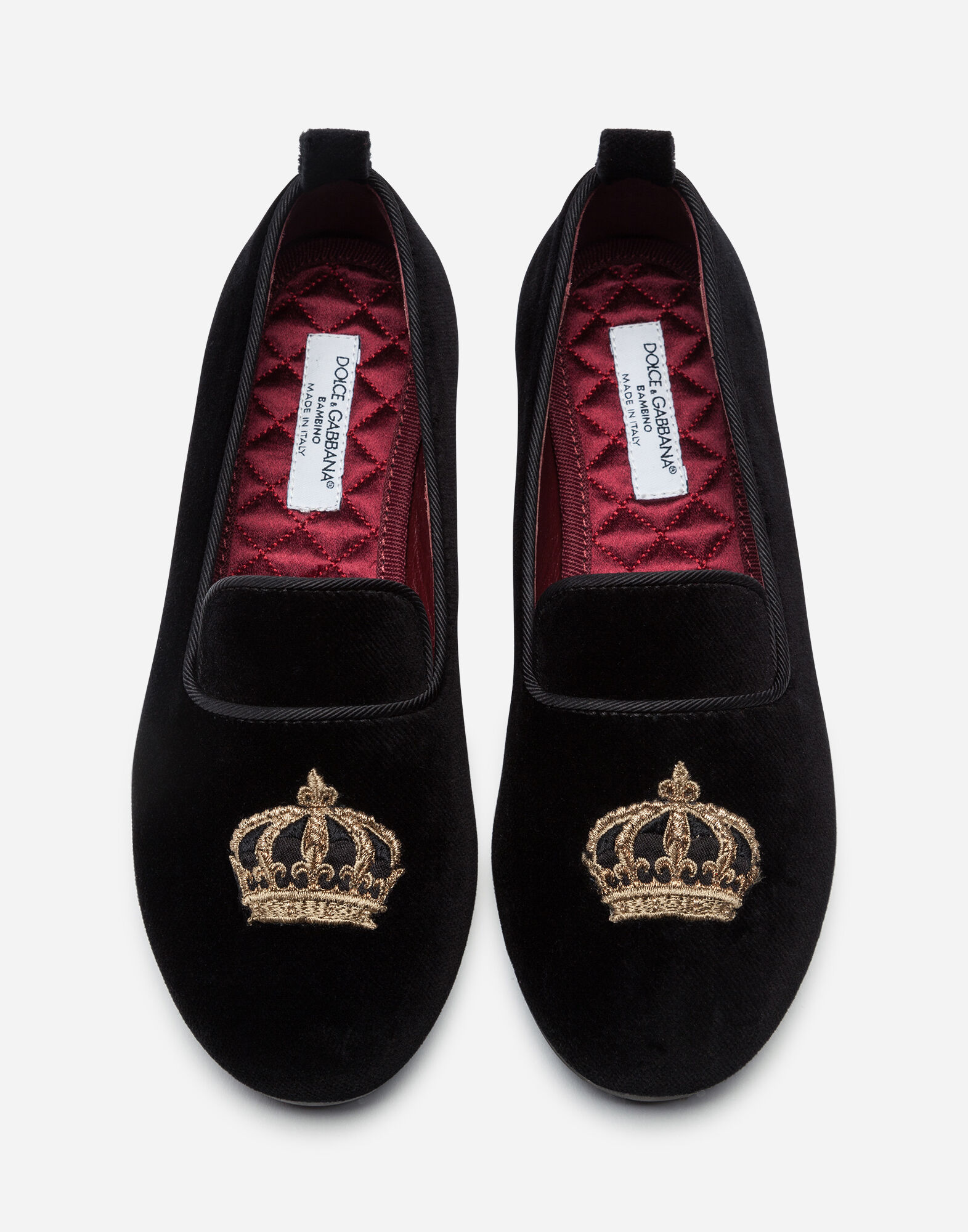 Velvet 2025 crown slippers