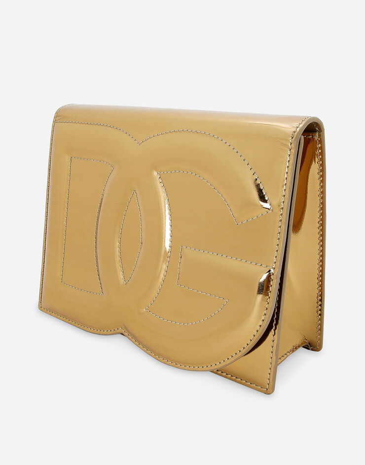 Dolce & Gabbana حقيبة كروس بودي DG Logo ذهبي BB7287AY828