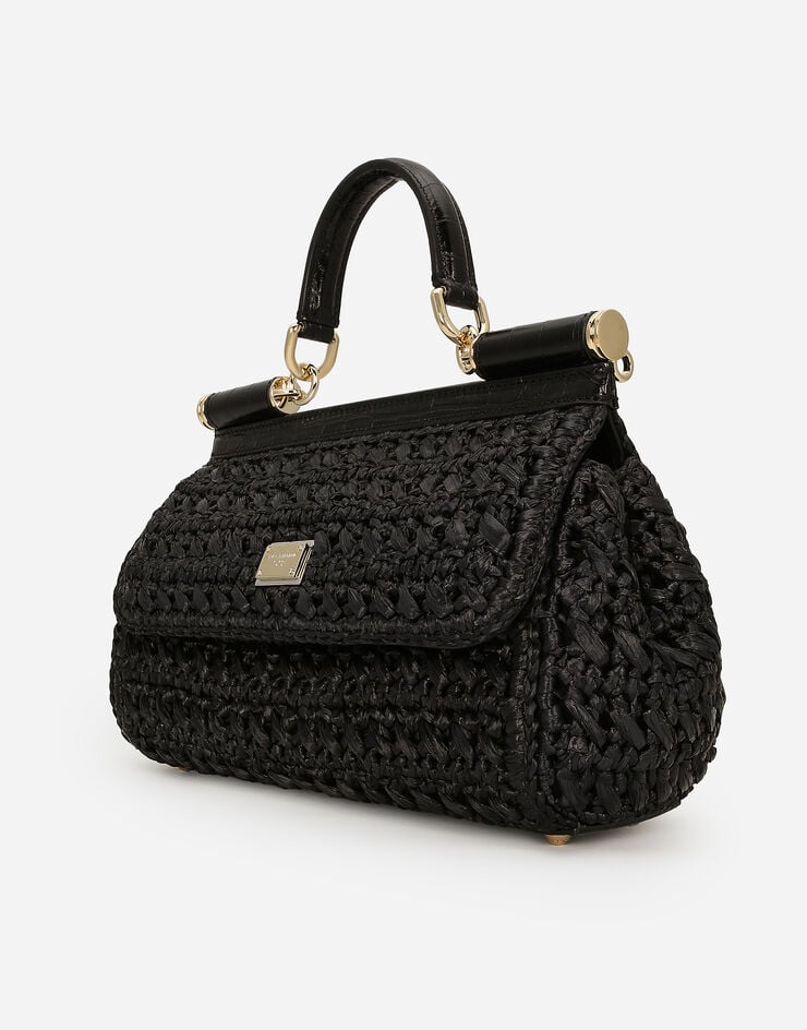 Dolce & Gabbana Sicily 长款手袋 黑 BB7652A4666