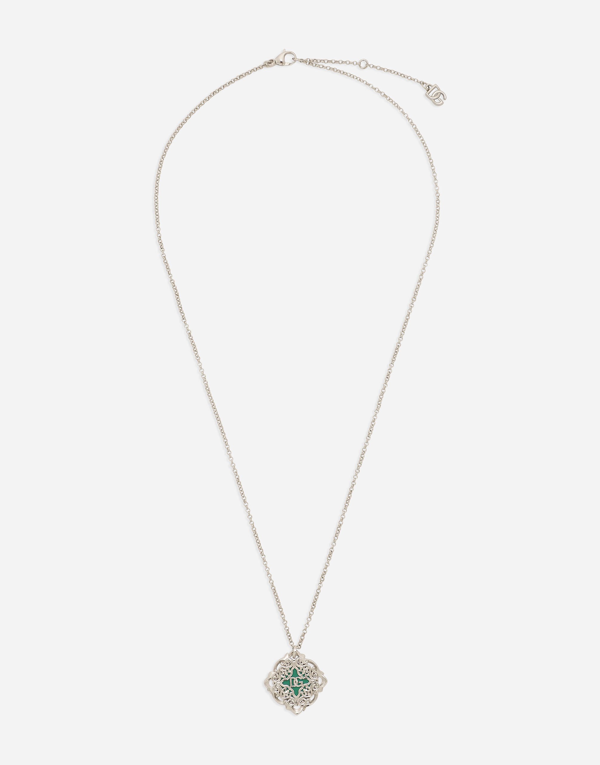 Dolce & Gabbana Majolica necklace Print G5JH9THI1S6