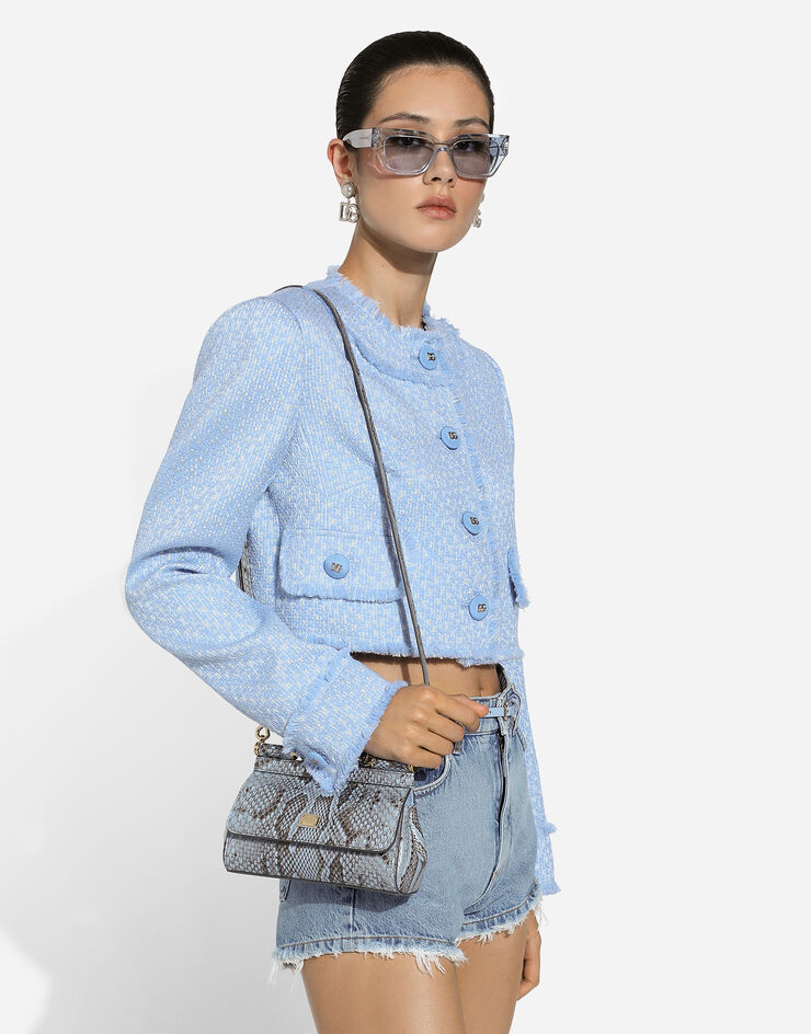 Dolce & Gabbana Small Sicily handbag Light Blue BB7116A2111