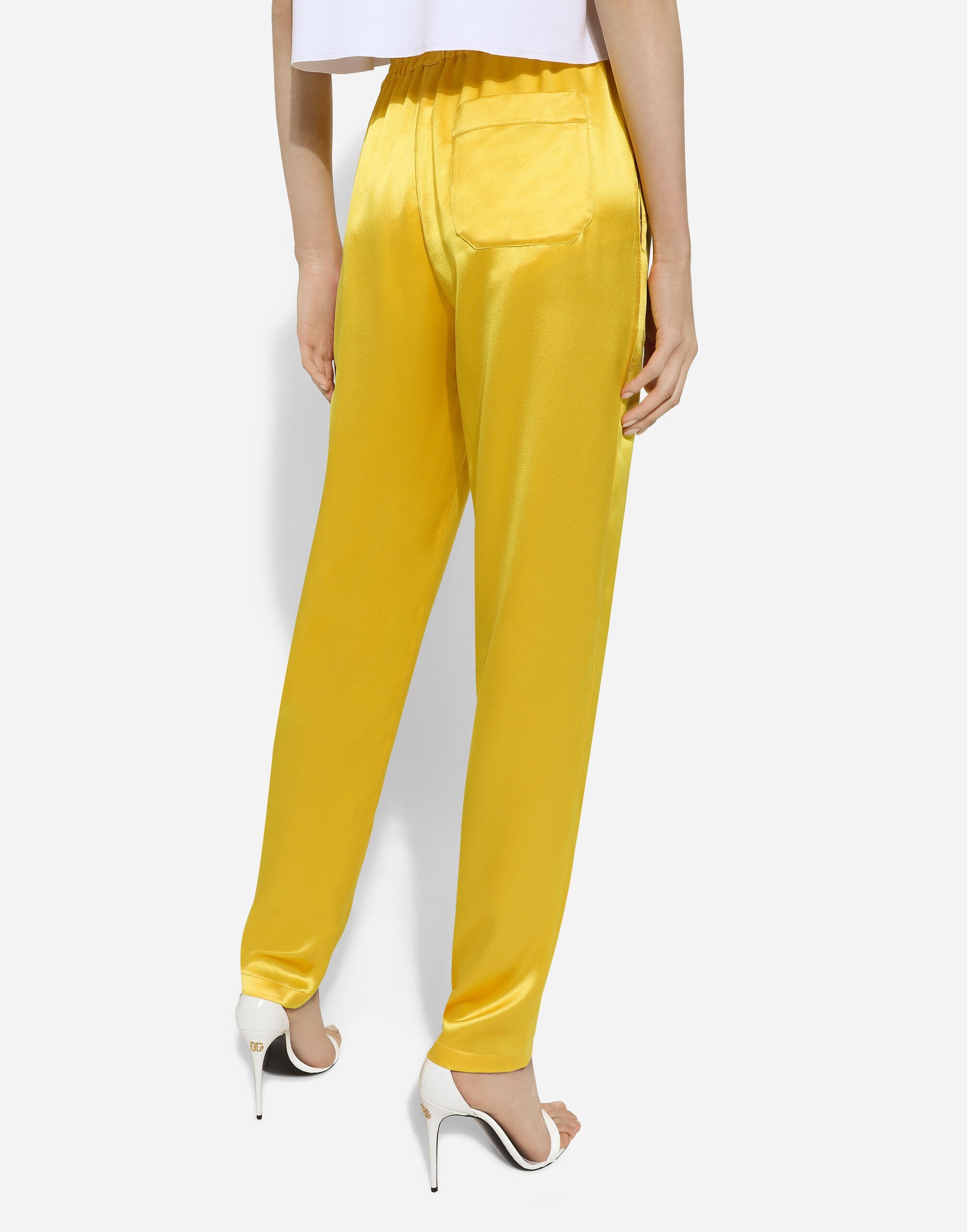 Pants GRIFONI Woman color Yellow Cream