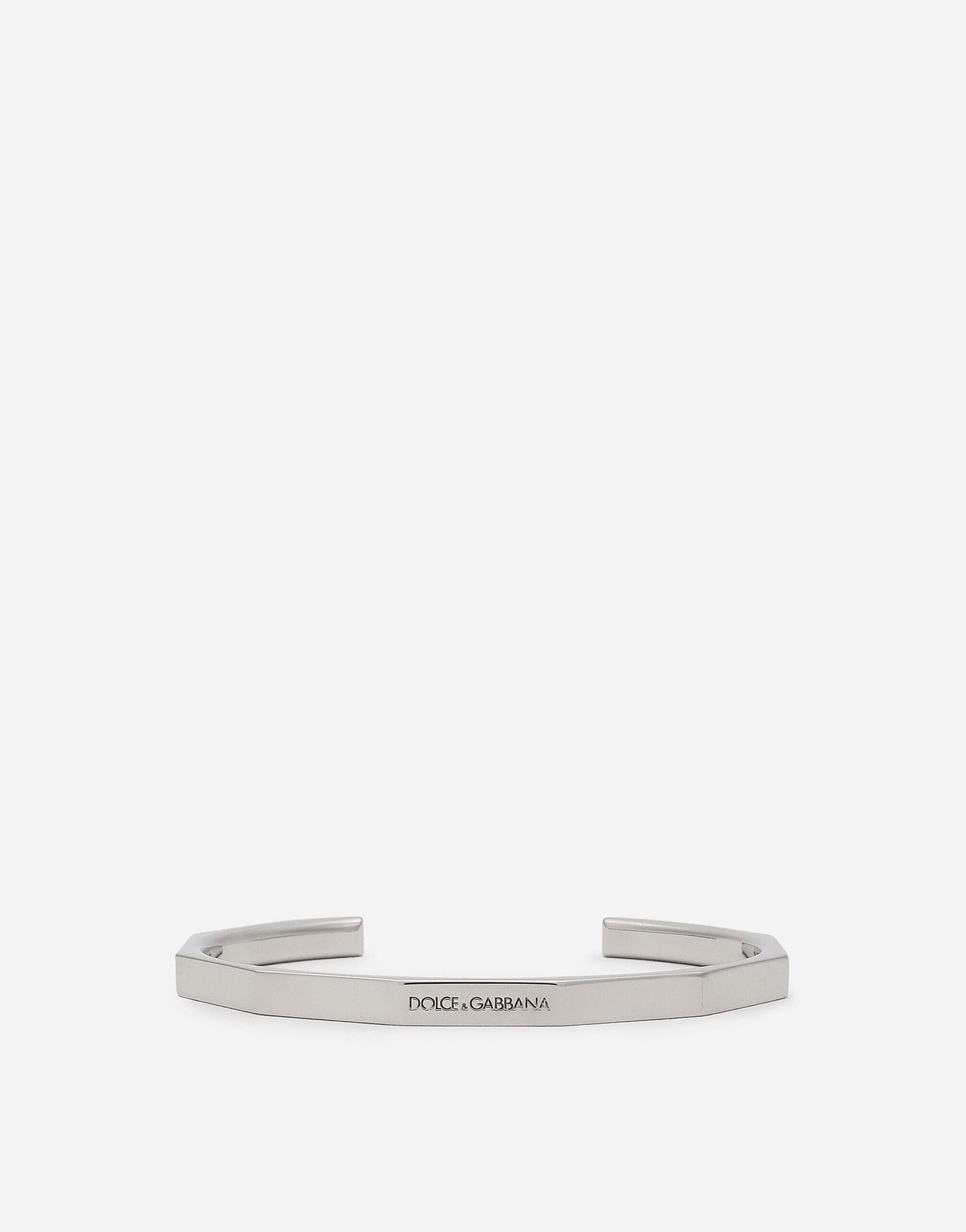 Dolce & Gabbana Bracelet à logo Dolce&Gabbana Argent WNQ5S2W1111