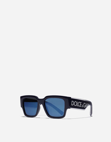 Dolce & Gabbana DNA logo sunglasses Blue VG600JVN455