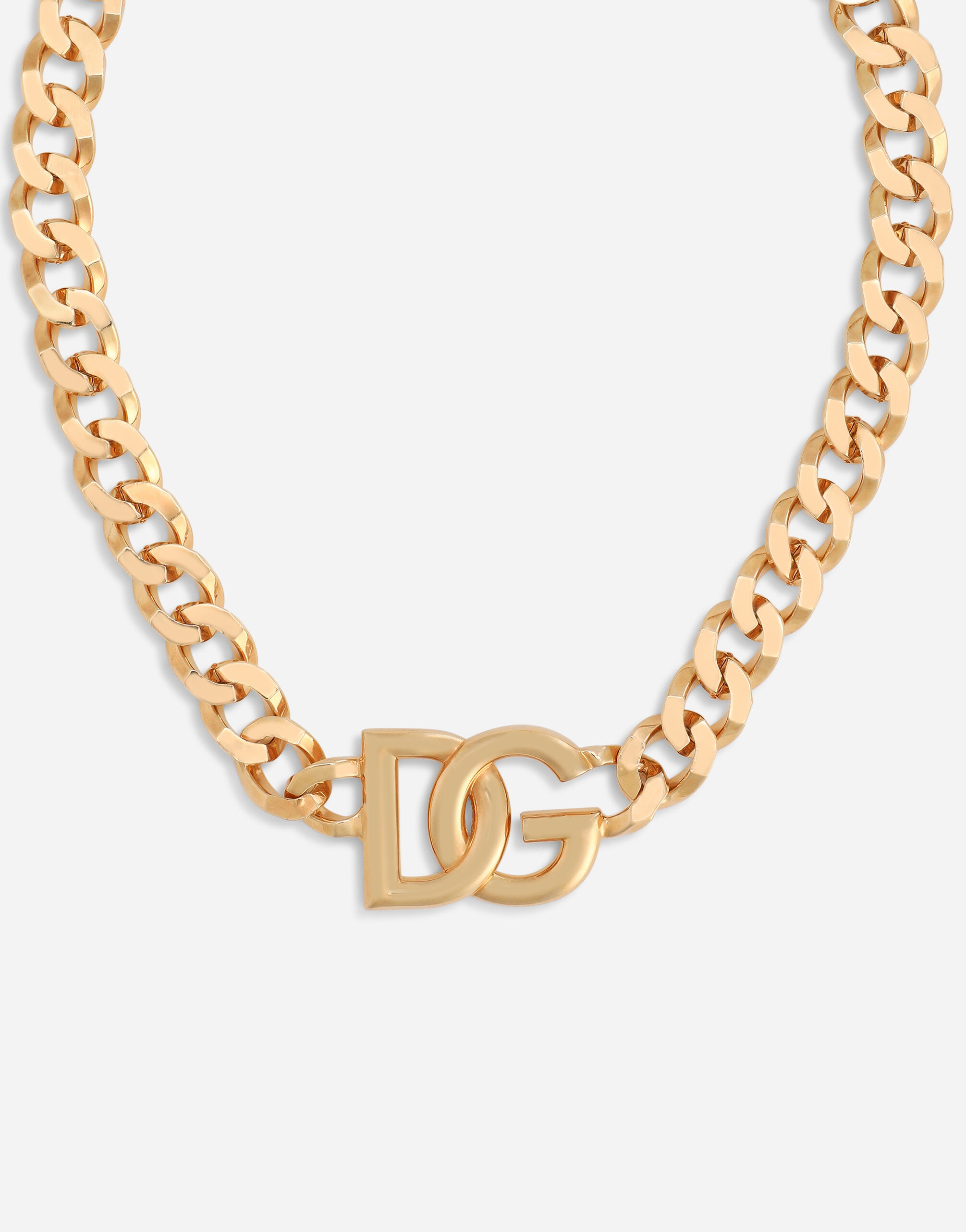 Link necklace with DG logo