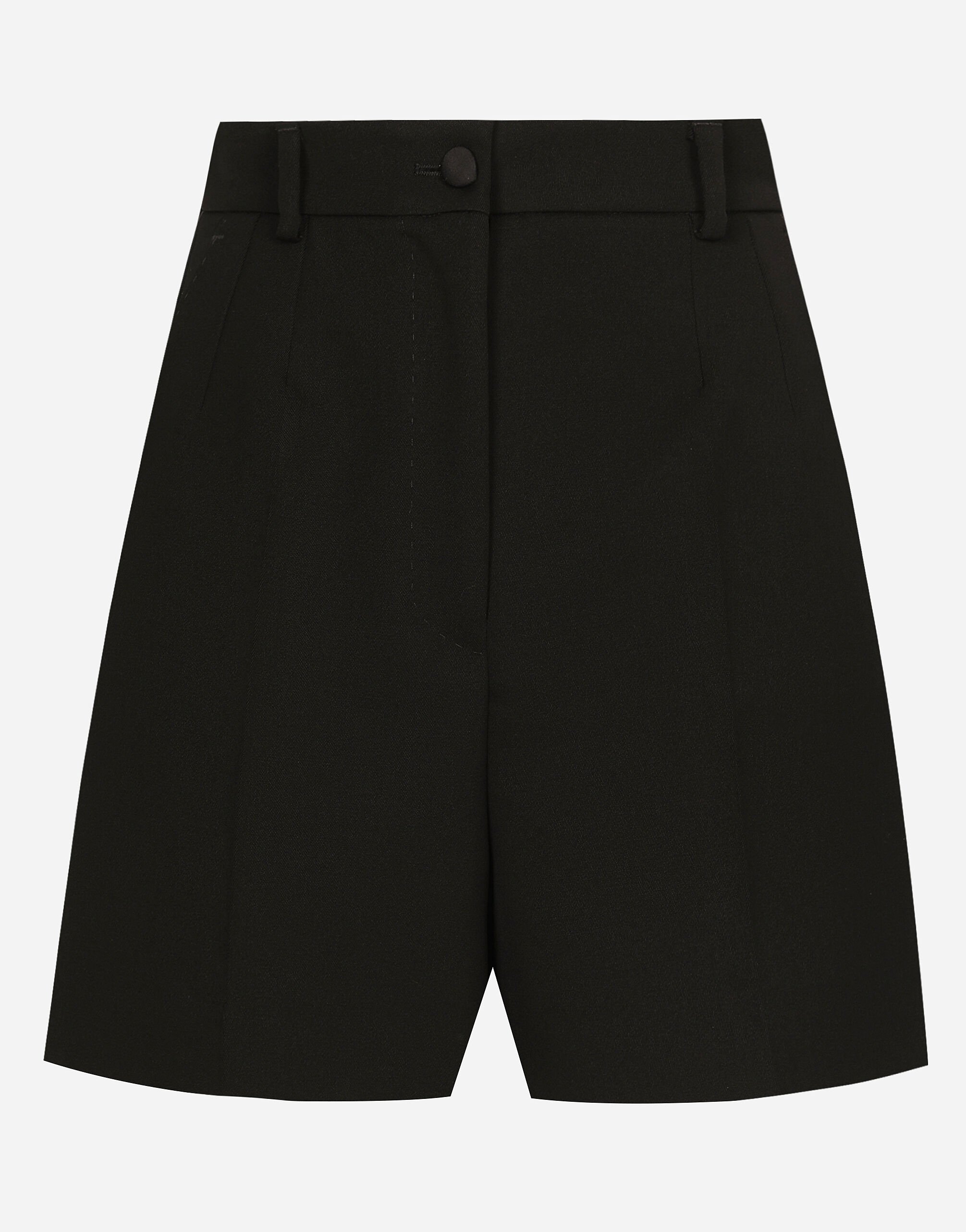 ${brand} Shorts tuxedo in gabardina di lana ${colorDescription} ${masterID}