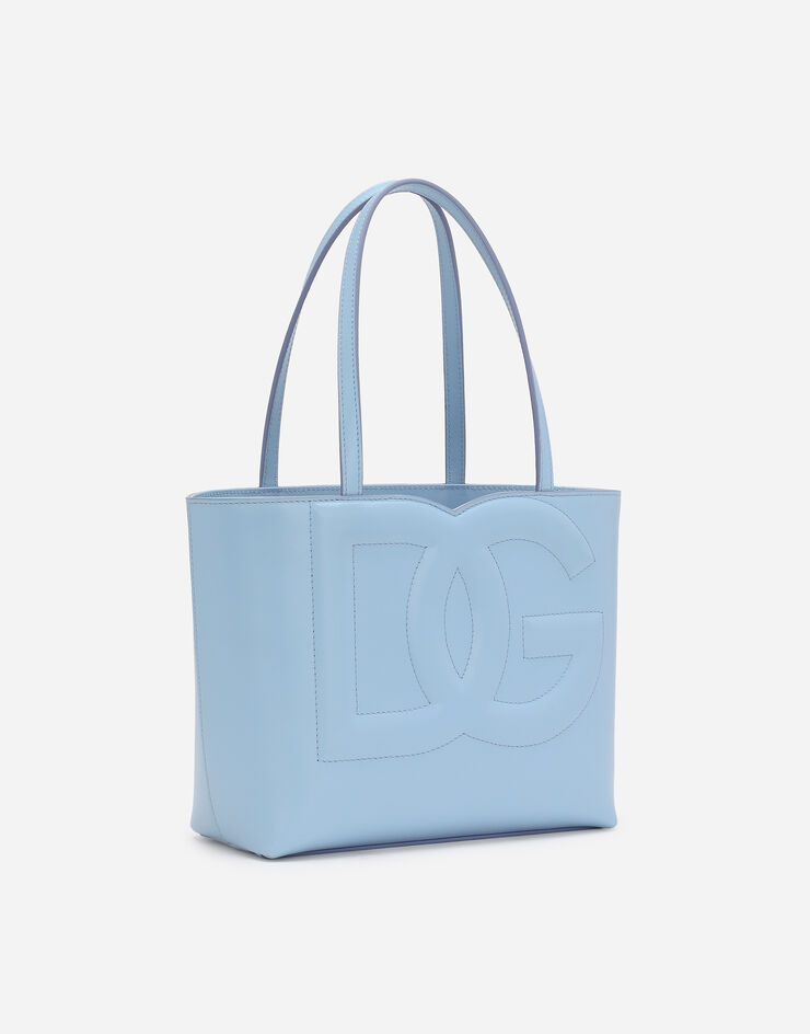 Dolce & Gabbana Small DG Logo Bag shopper Light Blue BB7337AW576