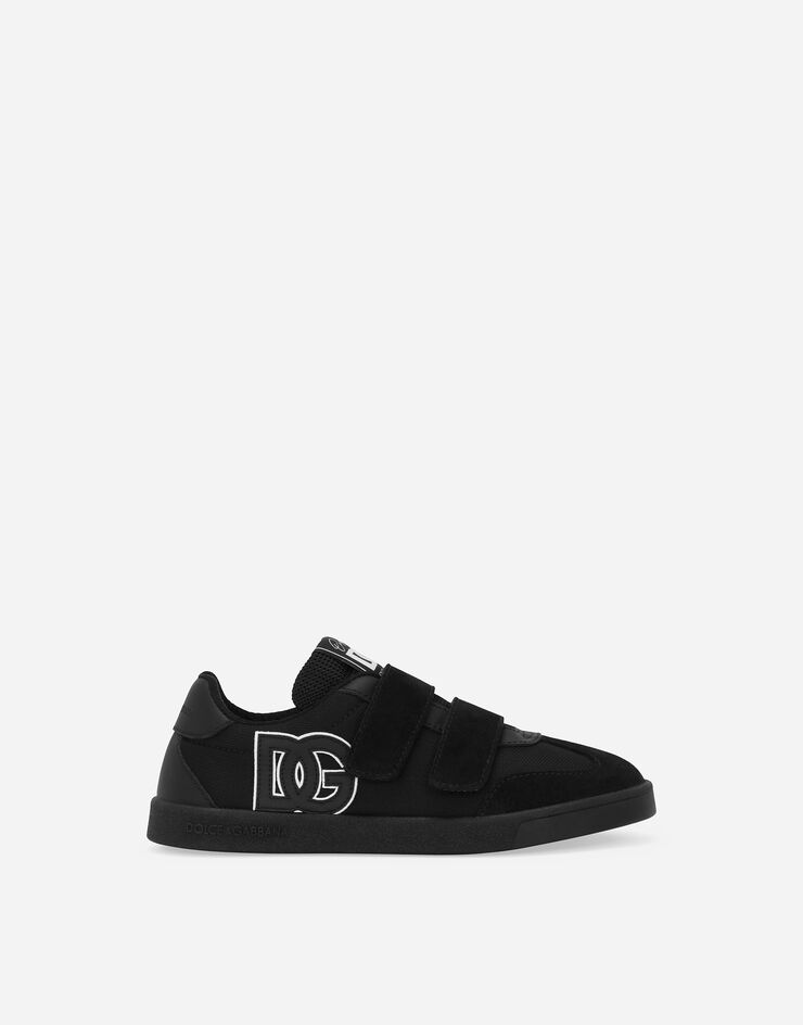 Dolce & Gabbana Sneakers basses DG Original en cuir de veau à logo DG Noir DA5254A4278
