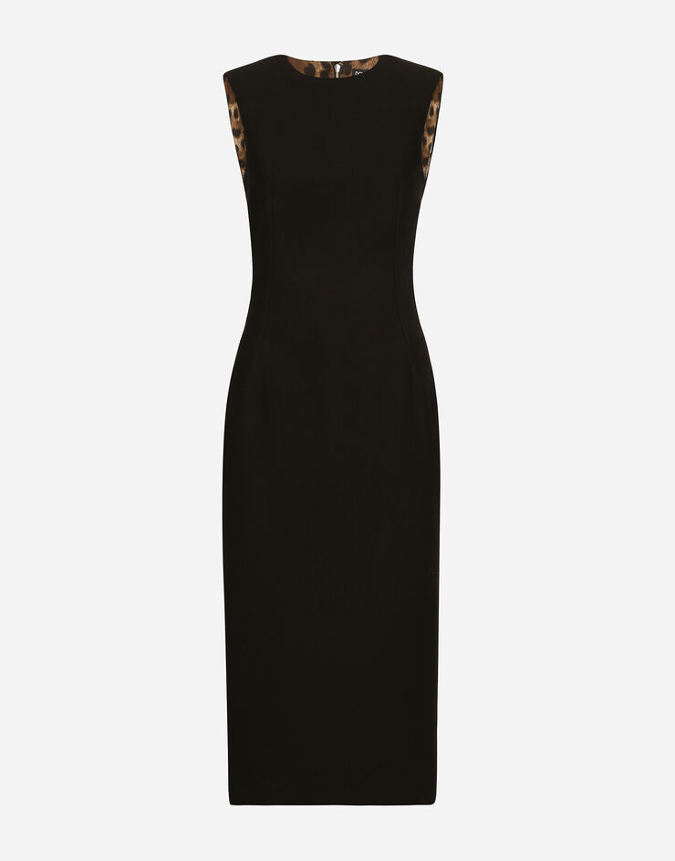 Dolce & Gabbana Wool sheath dress Black F6GASTFUBFX