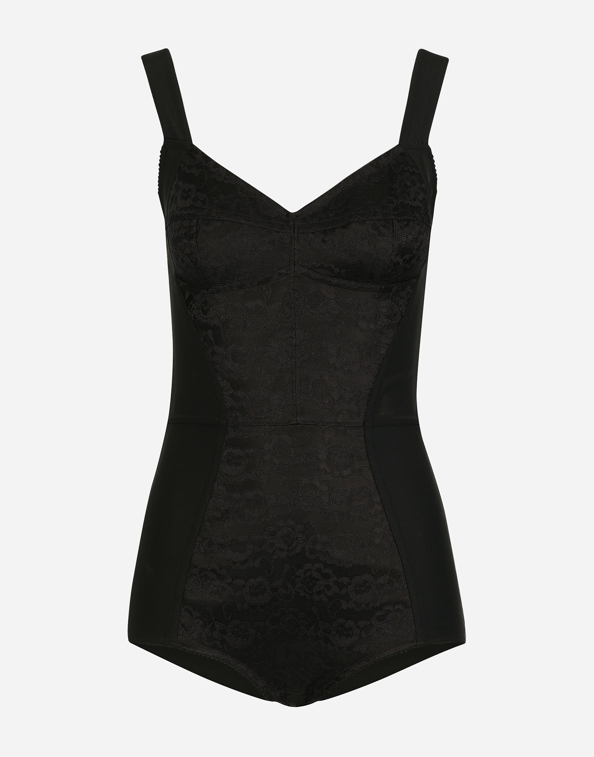 Dolce & Gabbana Корсетный боди черный BB6002AI413