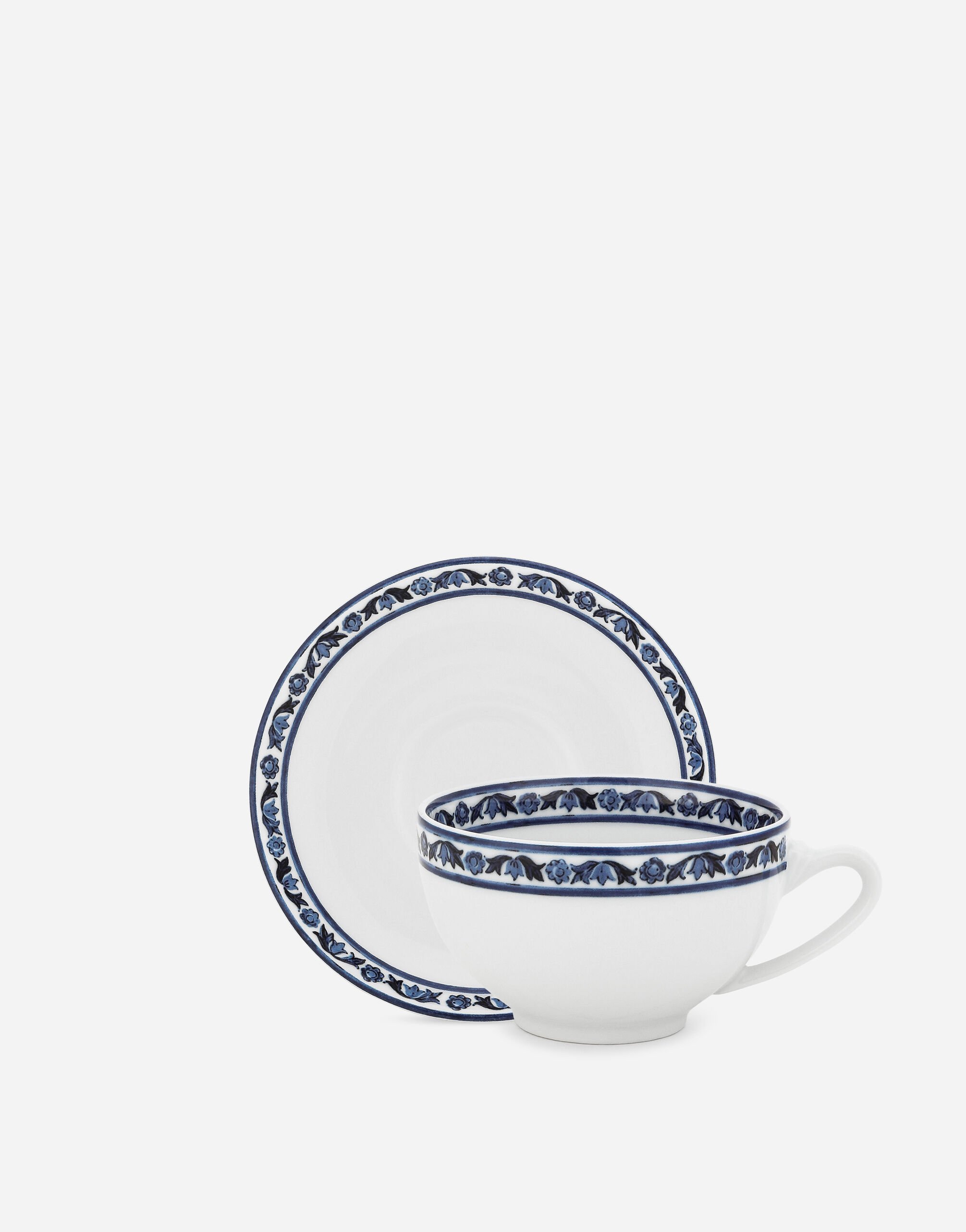 ${brand} Set 2 Porcelain Teacups with Saucers ${colorDescription} ${masterID}