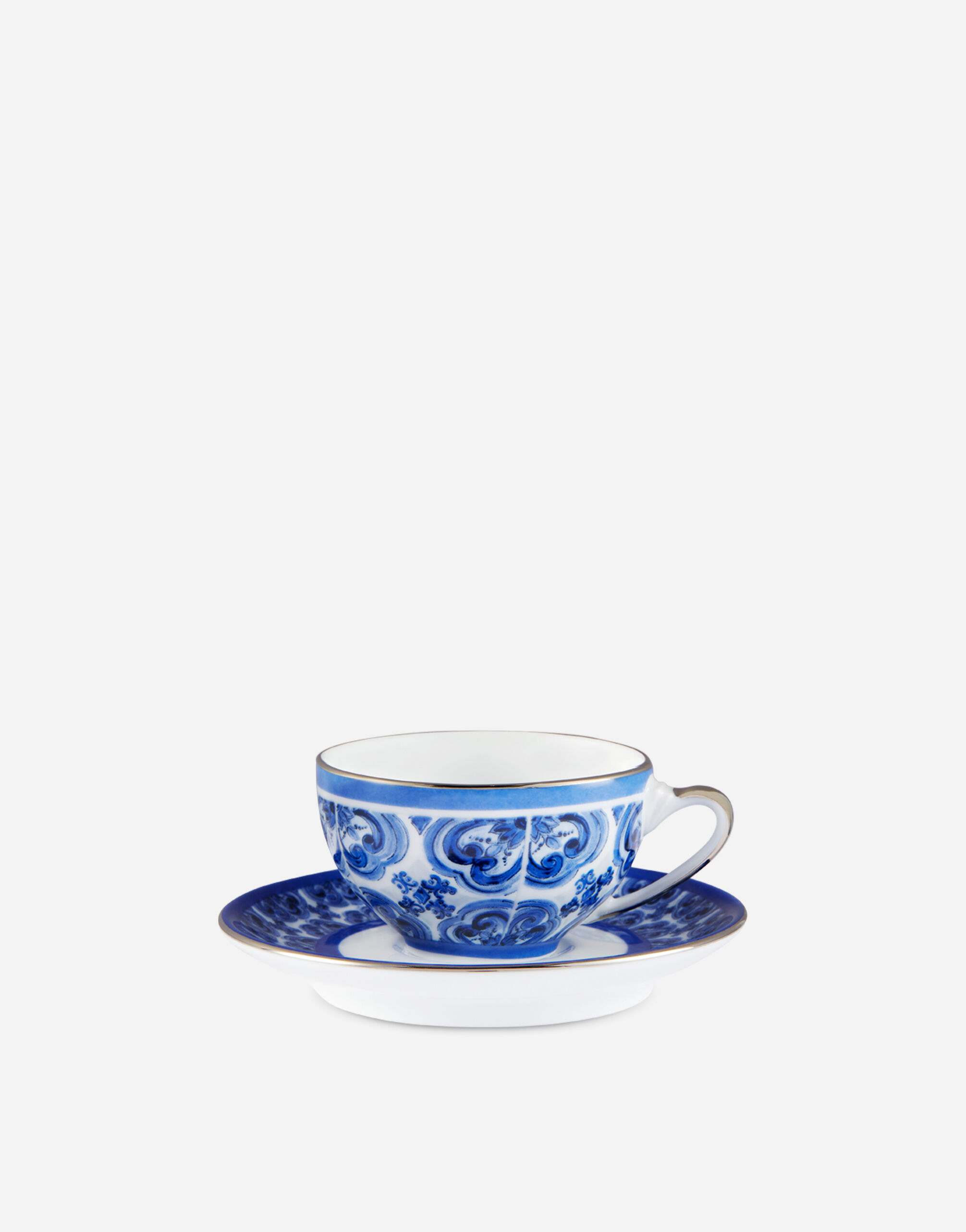 Porcelain Espresso Set in Multicolor | Dolce&Gabbana® US
