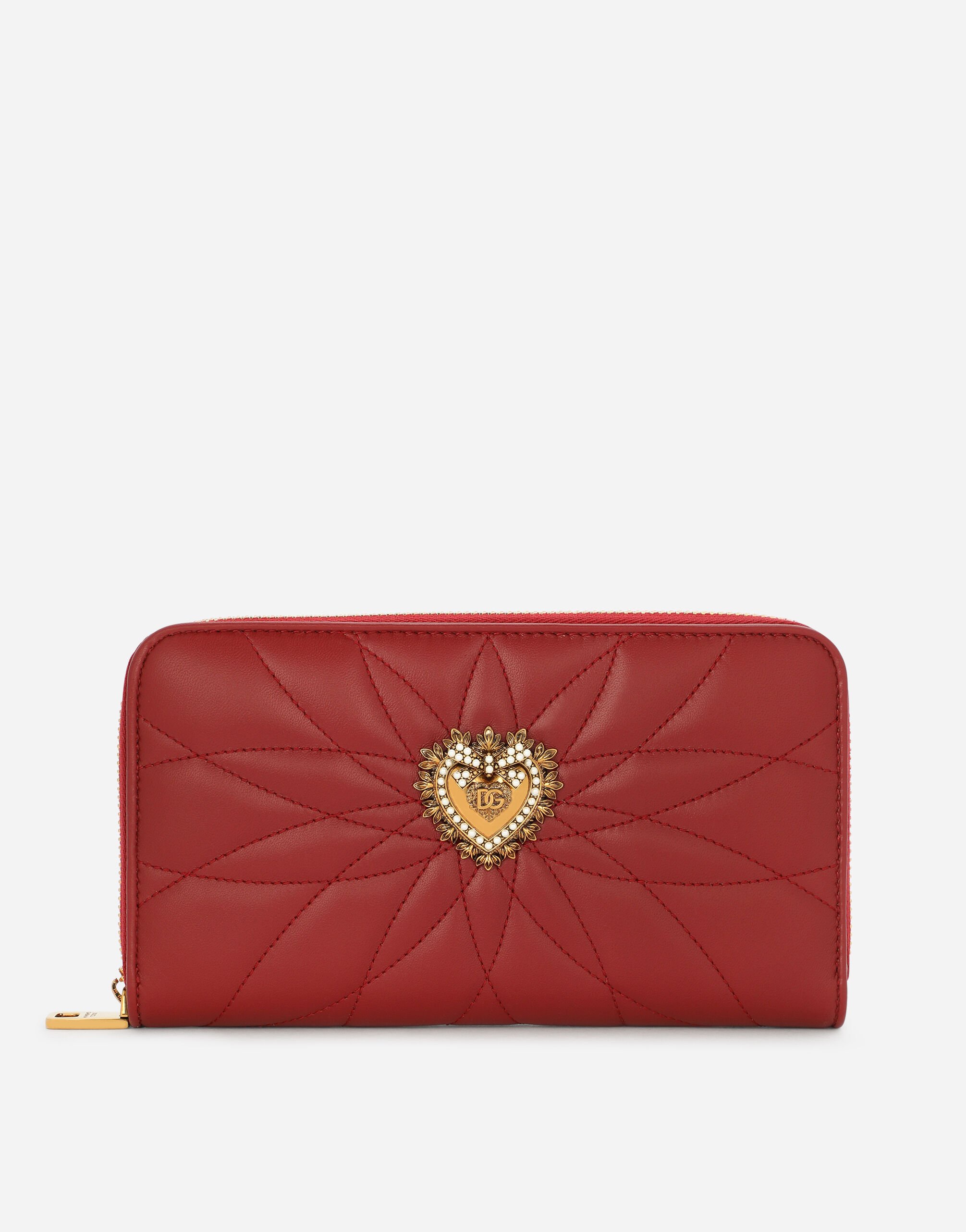 Dolce & Gabbana Zip-around Devotion wallet Gold BB7287AY828