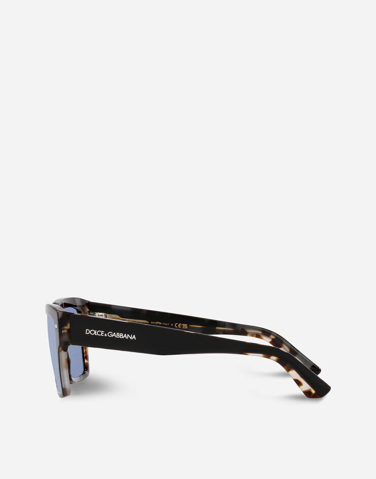 Dolce & Gabbana Lusso Sartoriale Sunglasses Black on grey havana VG443BVP31U