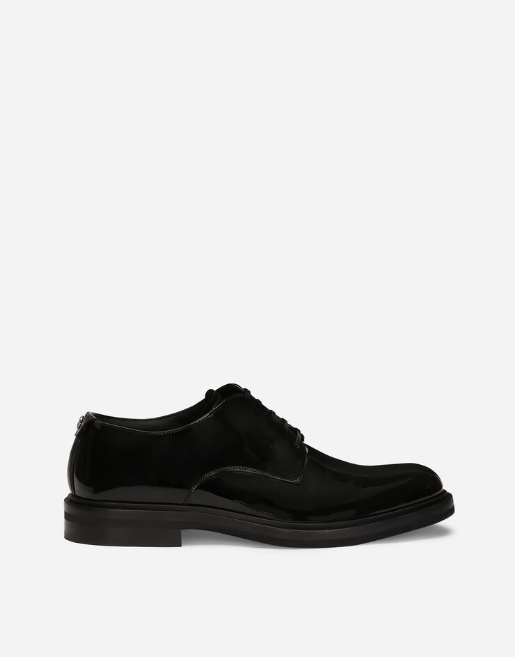 Dolce & Gabbana Patent leather Derby shoes Black A10840A1471