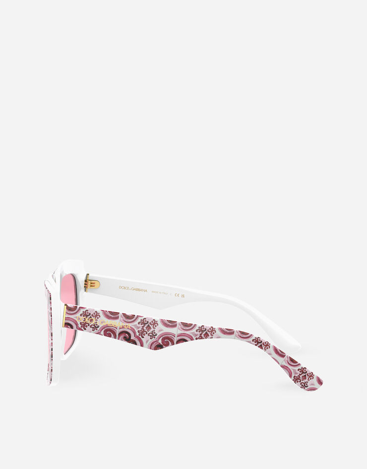 Dolce & Gabbana Солнцезащитные очки Maiolica фуксия VG4414VP584