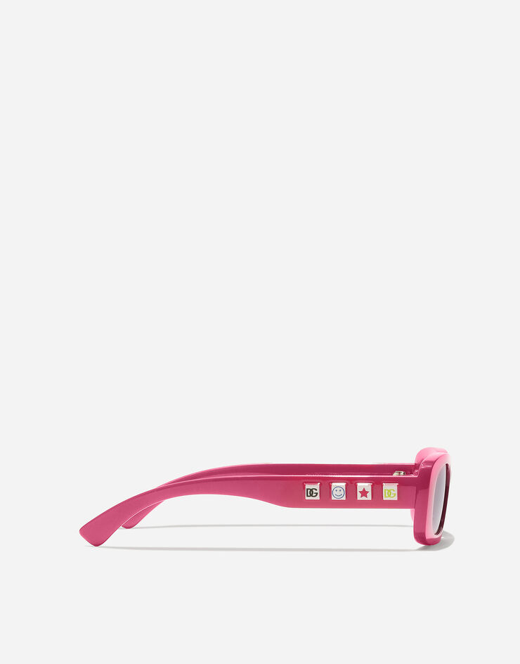 Dolce & Gabbana Sonnenbrille DG CHARMS Fuchsia VG600LVN887