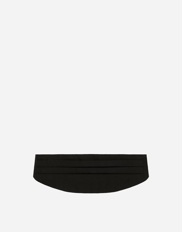 Dolce & Gabbana Silk satin cummerbund Black FB394AG0U05