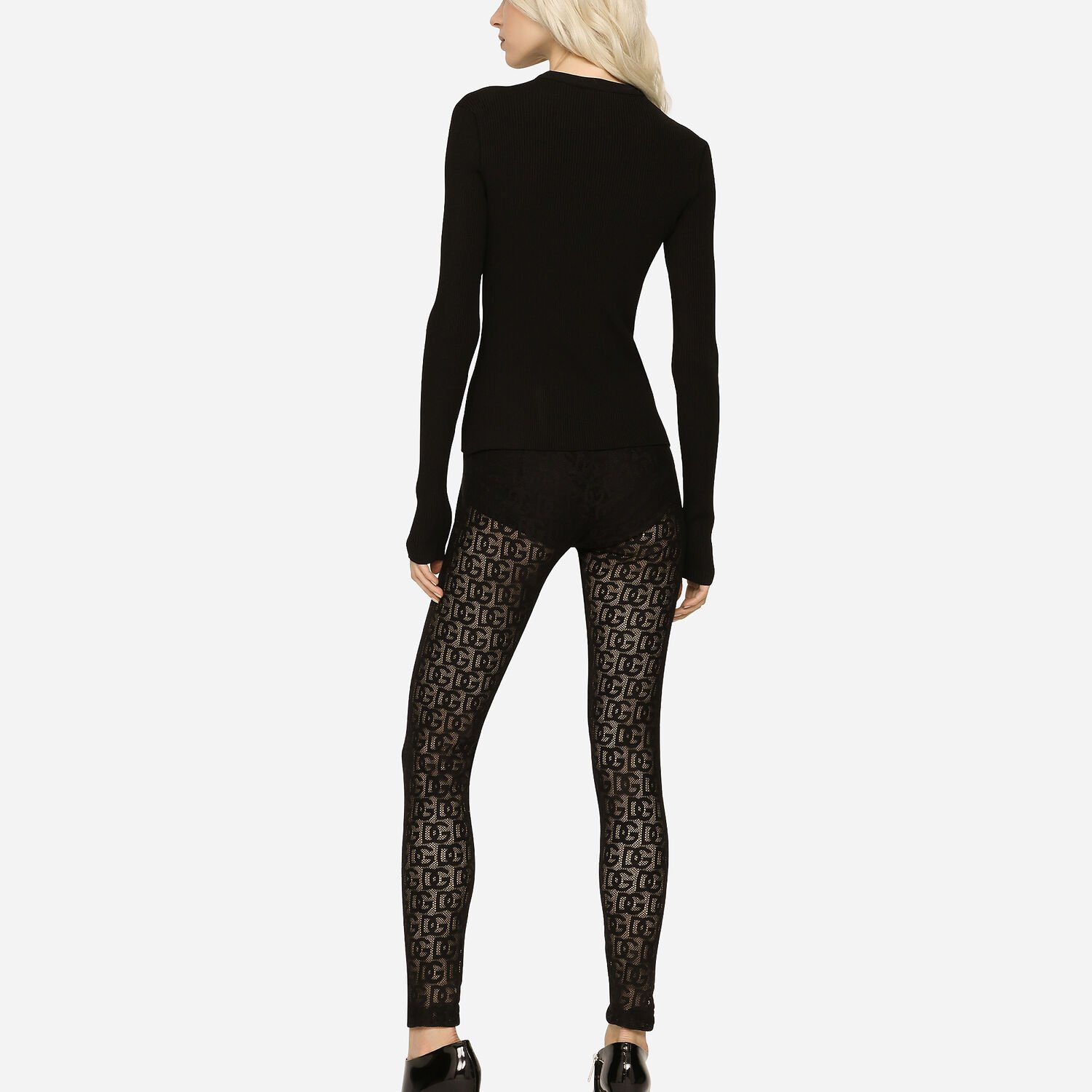 Layered In Lace Leggings