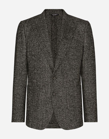 ${brand} Single-breasted wool Portofino-fit jacket ${colorDescription} ${masterID}