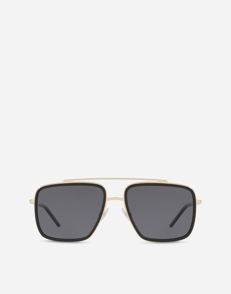 Madison sunglasses in Shiny Gold and Shiny Black for | Dolceu0026Gabbana® US