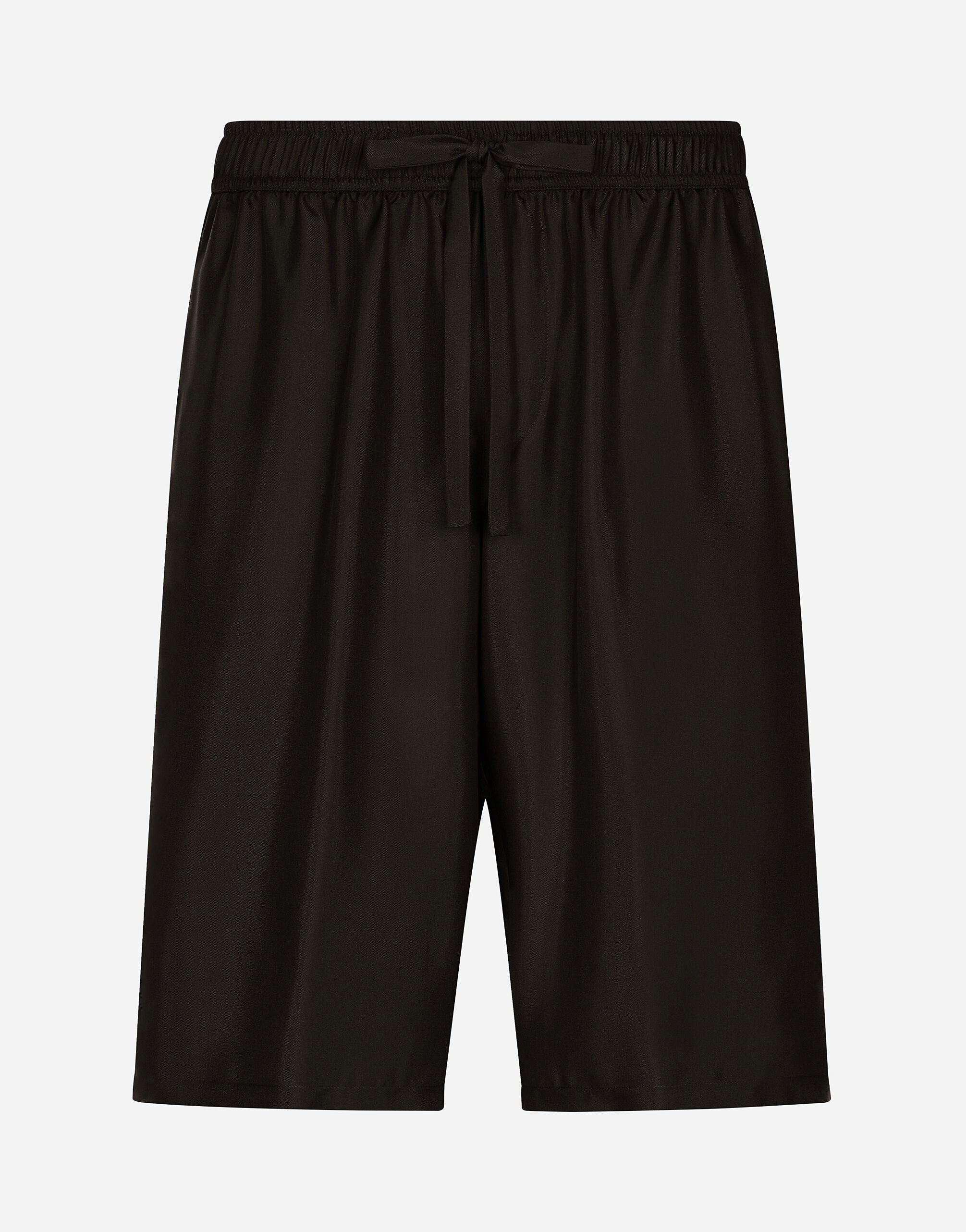 Dolce & Gabbana Embroidered silk jogging shorts Print GVRMATHI1SV