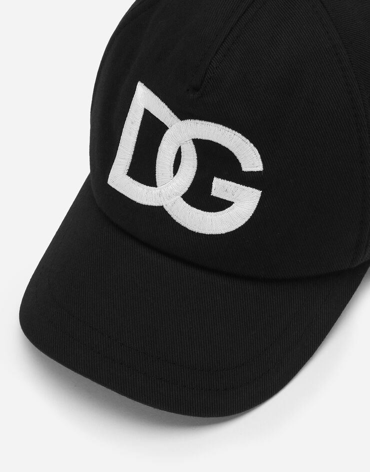 Baseball cap with DG for Dolce&Gabbana® | logo US in patch Black