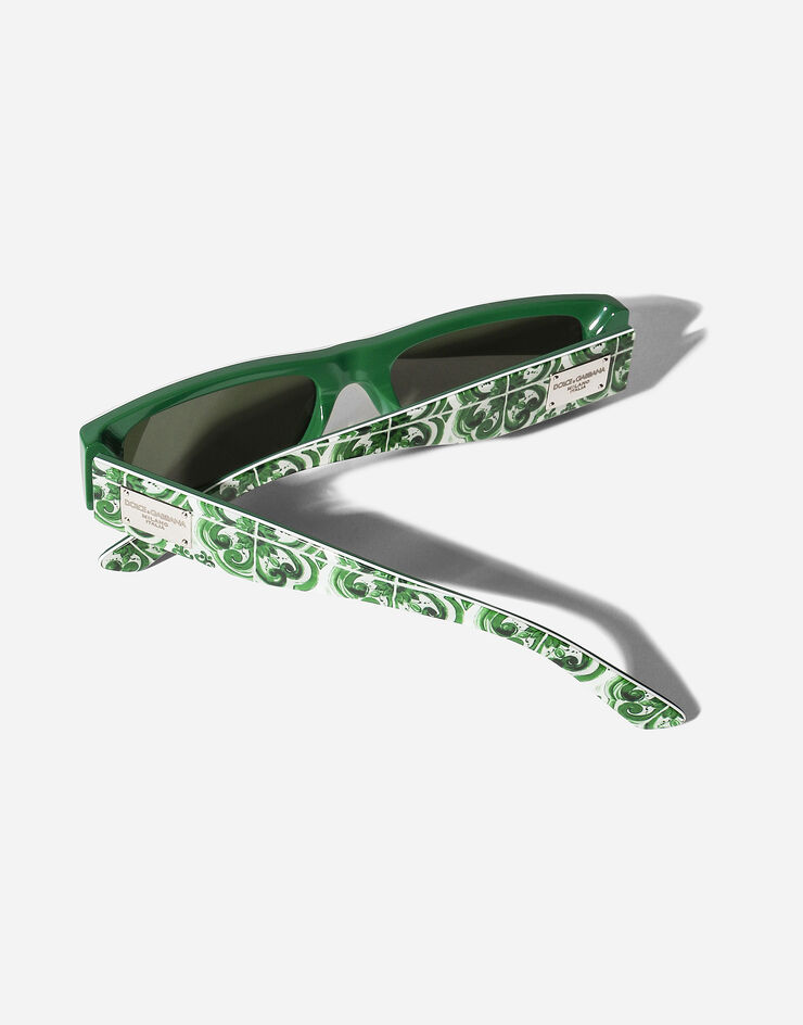 Dolce & Gabbana Maiolica verde sunglasses Green Maiolica VG400MVP671