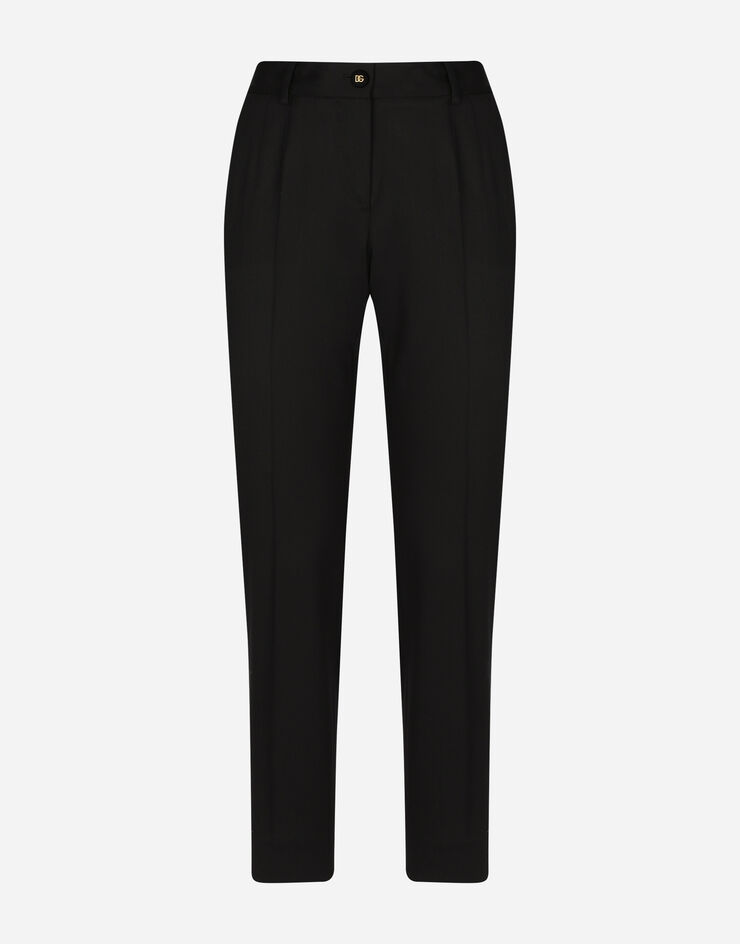 Gabardine pants in Black for