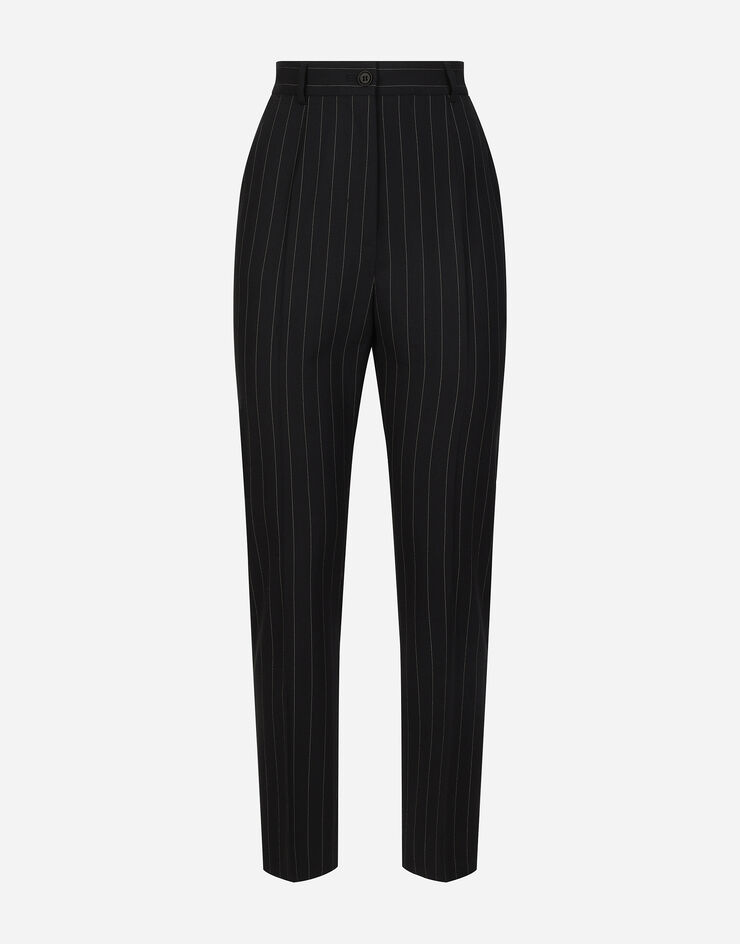 Dolce & Gabbana Tailored pinstripe wool pants Multicolor FTAM2TFRBDK