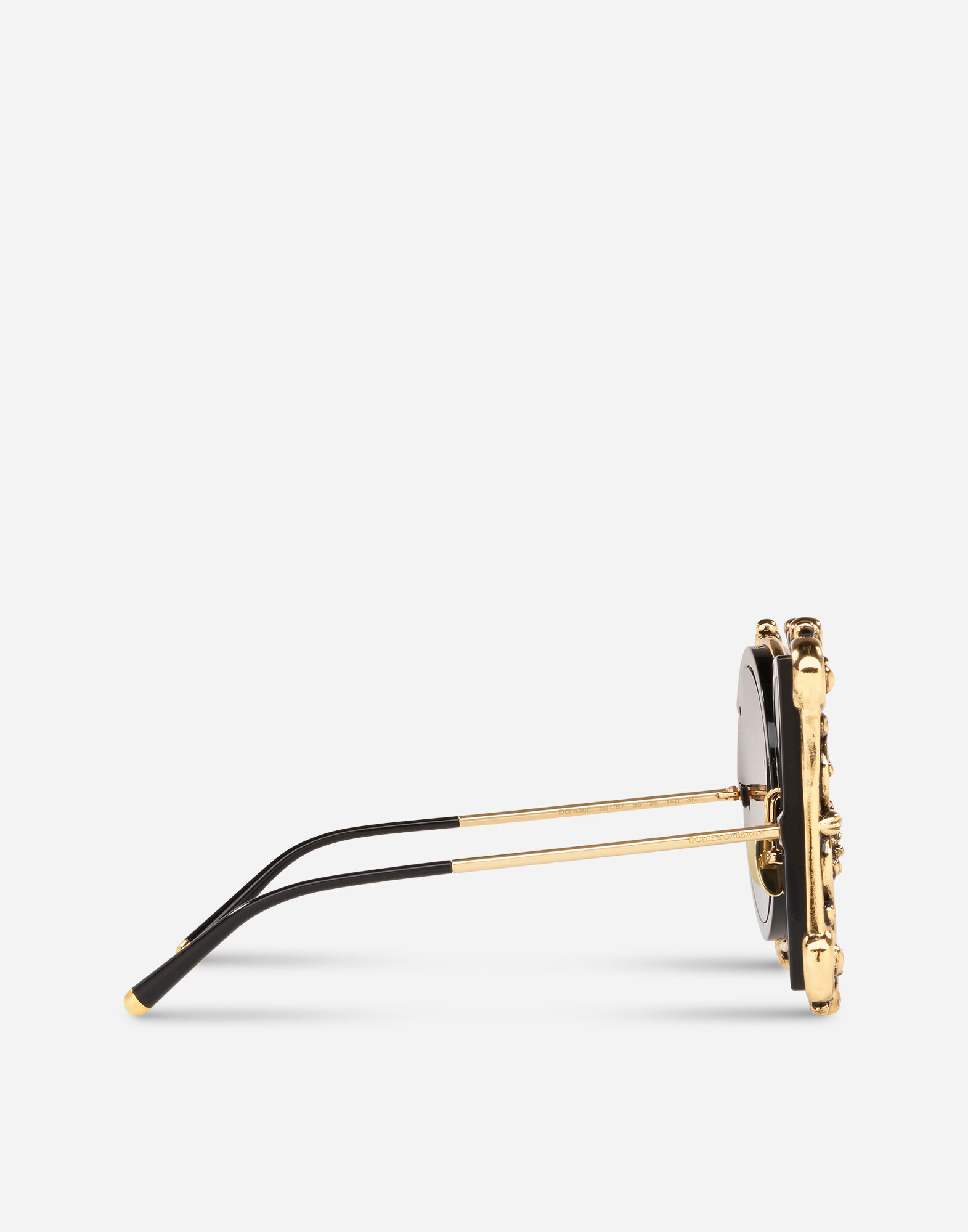 Dolce gabbana discount brille schwarz gold