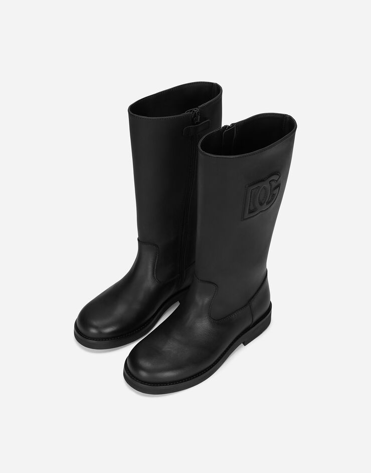 Dolce&Gabbana Calfskin boots Black D10999A3444