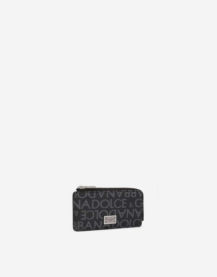 Dolce & Gabbana 코팅 자카드 카드 홀더 멀티 컬러 BP3274AJ705