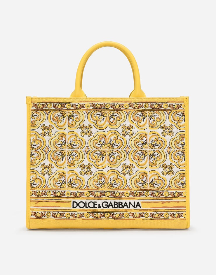 Dolce & Gabbana Shopper DG Daily mittelgroß Gelb BB7277AW050