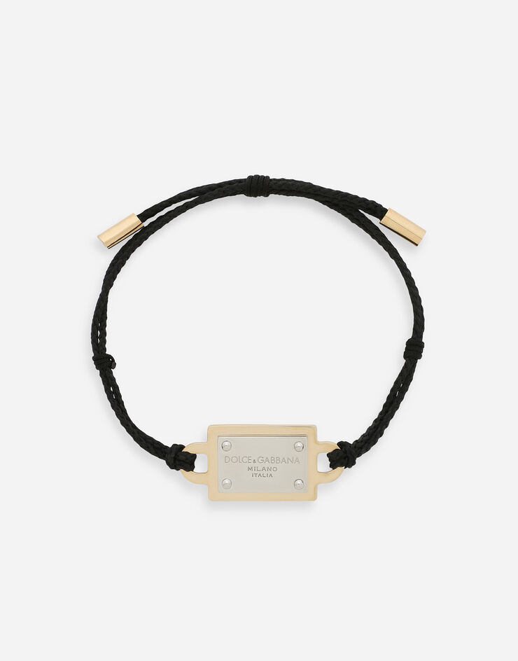 Dolce & Gabbana Cord bracelet with Dolce&Gabbana tag Multicolor WBP5T1W1111