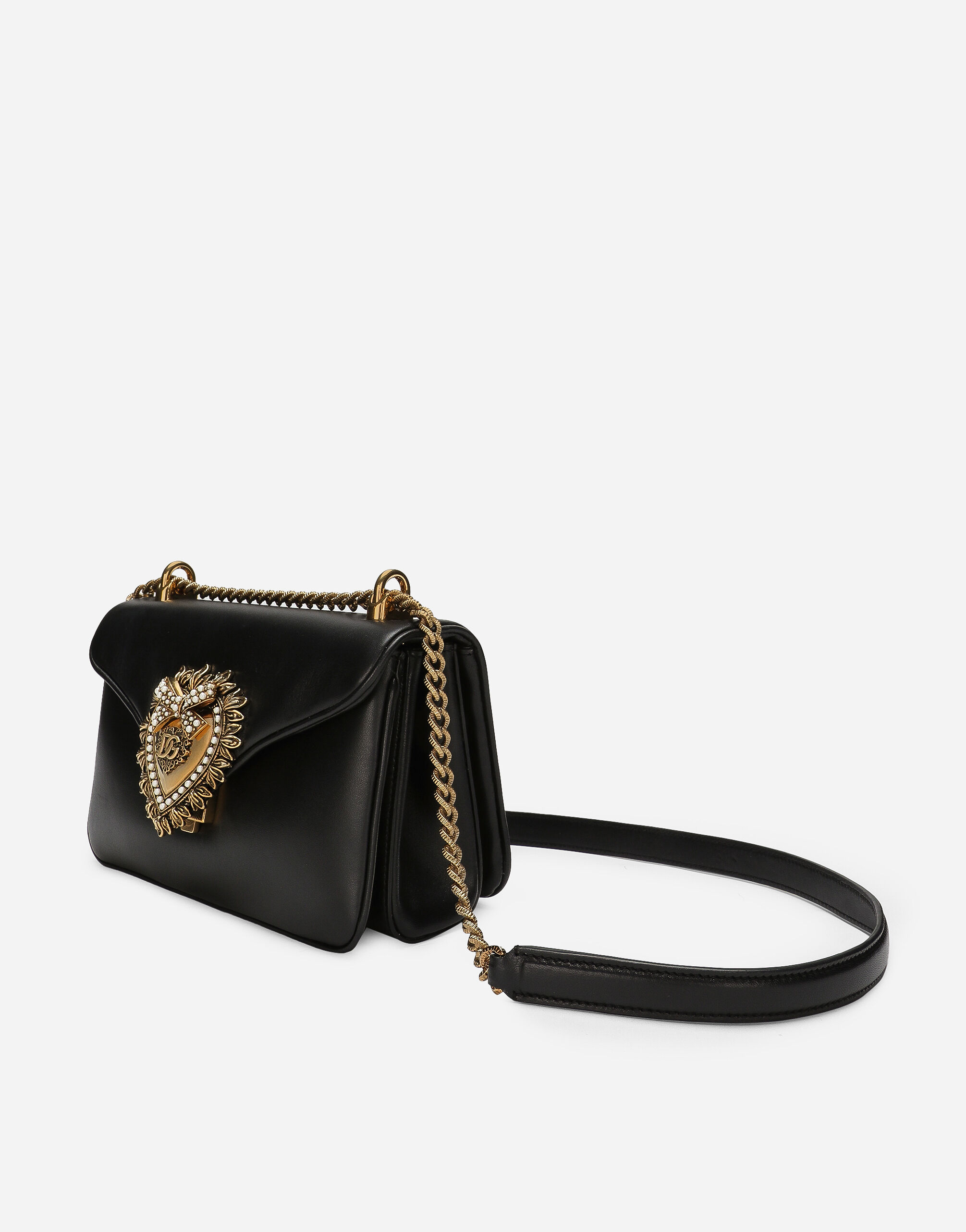 Devotion shoulder bag in Black for | Dolce&Gabbana® US