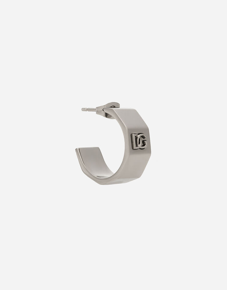 Dolce & Gabbana Mono boucle d’oreille poussette à logo Argent WEQ5P5W1111