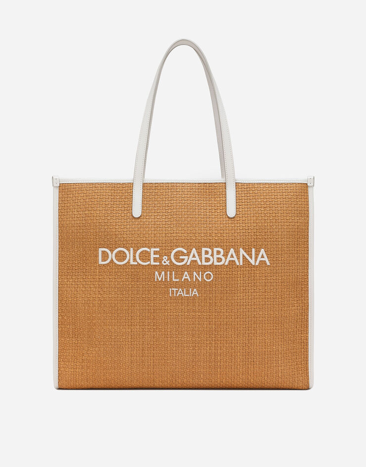 Dolce & Gabbana حقيبة تسوق كبيرة بيج BB2274AS525