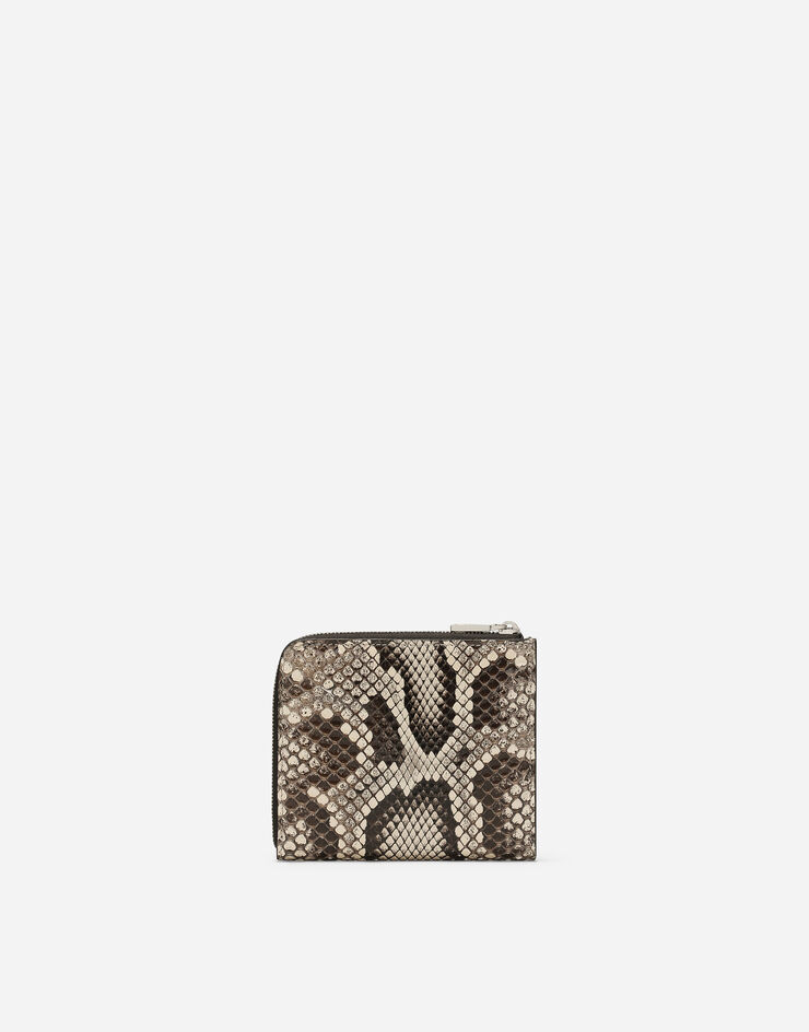Dolce & Gabbana Python skin card holder Giallo BP3273A2111