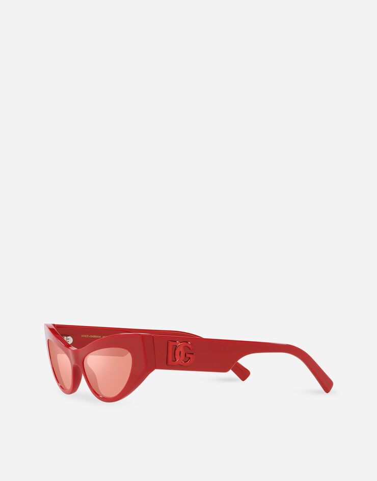 Dolce & Gabbana Gafas de sol DG Logo Rojo VG4450VP7E4