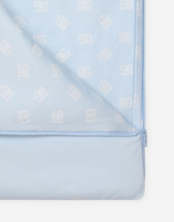 Dolce & Gabbana Interlock sleep sack with DG logo Multicolor LNJAG0G7N2E