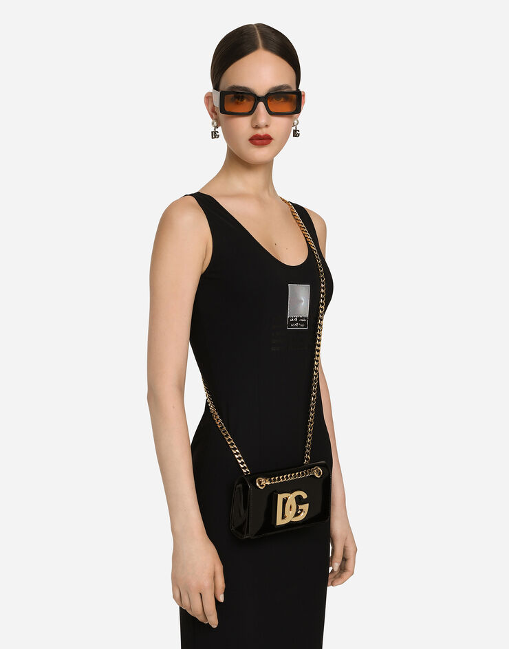 Dolce & Gabbana Платье миди без рукавов из нераспускающегося джерси DGVIB3 черный F6DKBTGDB5C