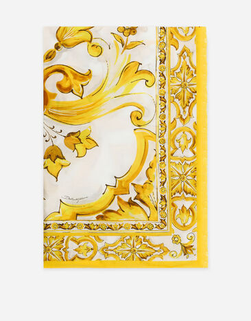 ${brand} Pareo 110x190 in cotone stampa maiolica ${colorDescription} ${masterID}