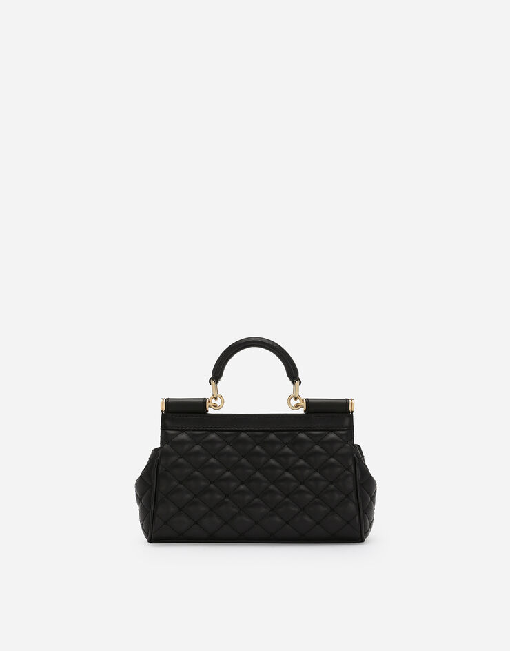 Dolce & Gabbana Sac à main Sicily petit format Noir BB7116AV967