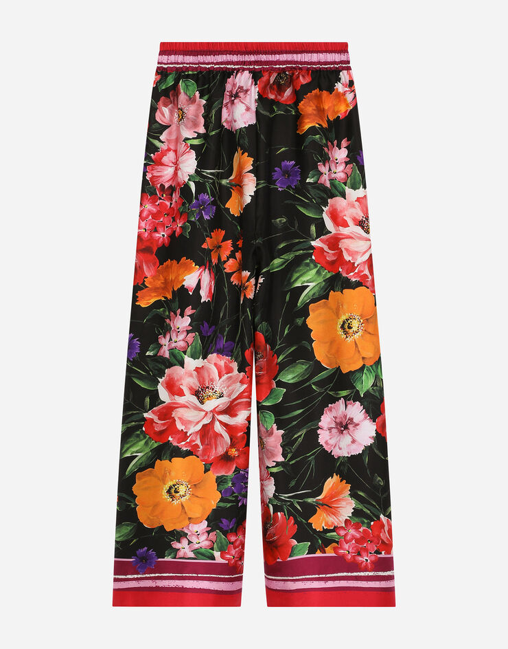 Dolce & Gabbana Pantaloni in jersey Stampa L53P36HI1U8