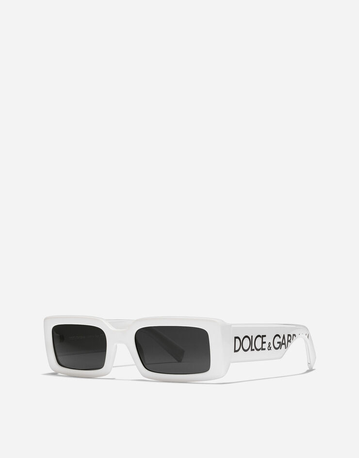 DG Elastic Sunglasses in White for for Women | Dolce&Gabbana®